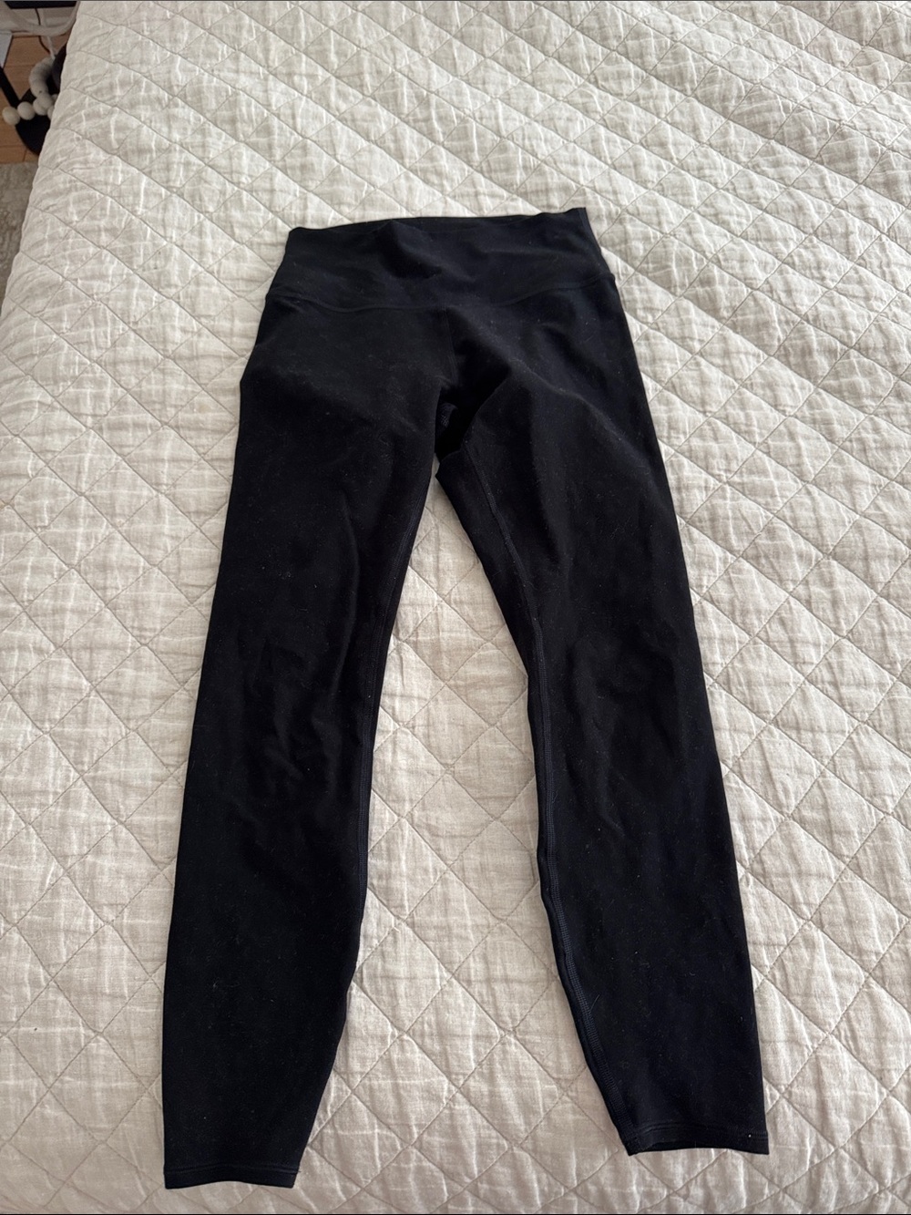 ALO Yoga Black Kids High-Waist Leggings